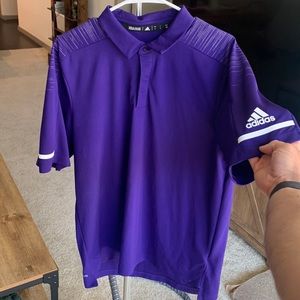 Purple Adidas Golf Polo *FREE SHIPPING* *WILLING TO NEGOTIATE*